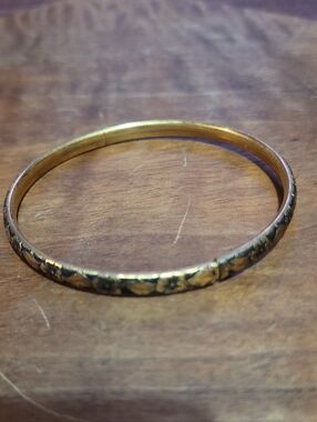 Vintage. 12k GF Etched Bracelet By Marathon
